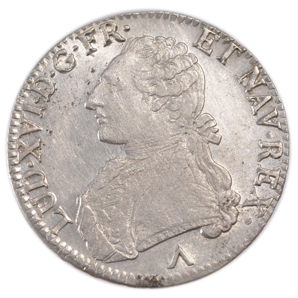 Francia, Louis XVI, Écu aux branches d'olivier, Ecu, 1775, Lille, BB+, Argen...