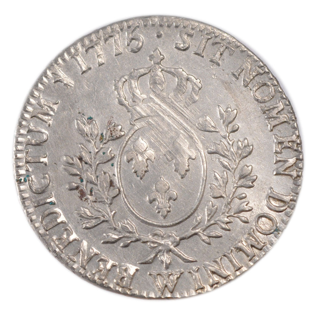 Francia, Louis XVI, Écu aux branches d'olivier, Ecu, 1775, Lille, BB+, Argen...