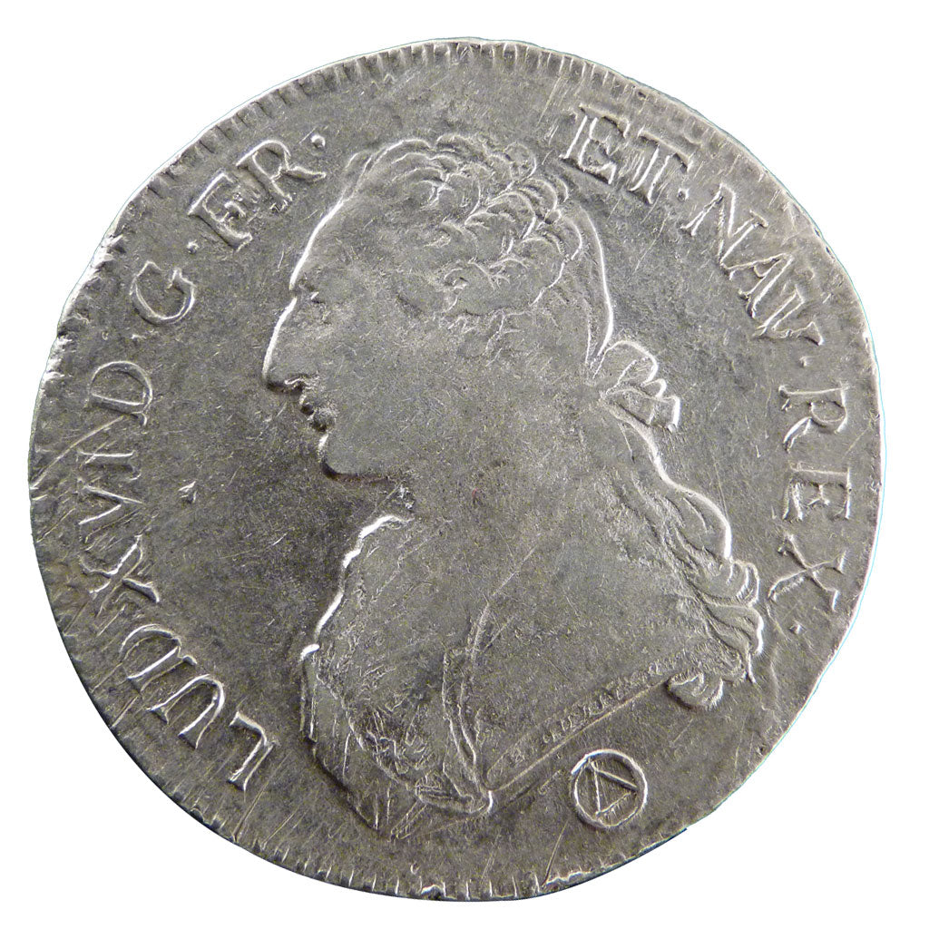 LOUIS XVI, Écu aux Branches d'Olivier