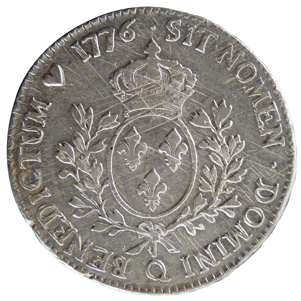LOUIS XVI, Écu aux Branches d'Olivier