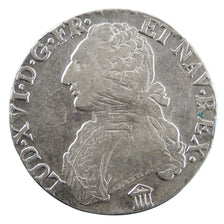 FRANCE, Écu aux branches d'olivier, Ecu, 1781, Bordeaux, VF(20-25), Silver, ...