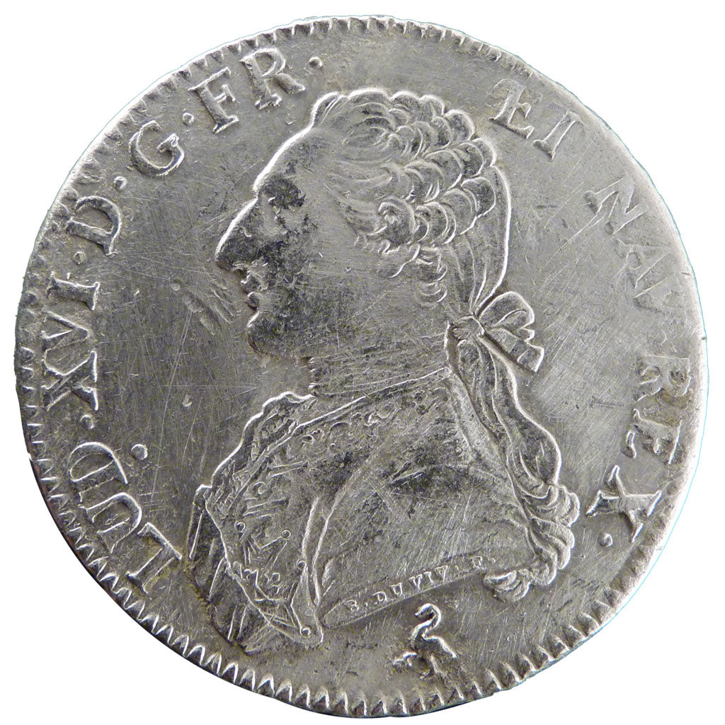 LOUIS XVI, Écu aux Branches d'Olivier