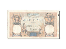 France, 1000 Francs, 1 000 F 1927-1940 ''Cérès et Mercure'', 1939, KM:90c,...