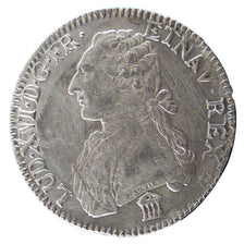 FRANCE, Écu aux branches d'olivier, ECU, 1783, Bordeaux, KM #564.8, EF(40-45), .
