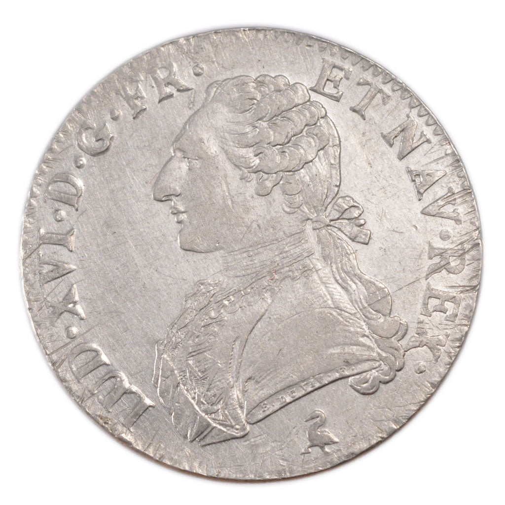 LOUIS XVI, Écu aux Branches d'Olivier