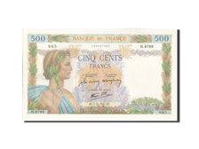 France, 500 Francs, 500 F 1940-1944 ''La Paix'', 1942, KM:95b, 1942-10-01, UN...