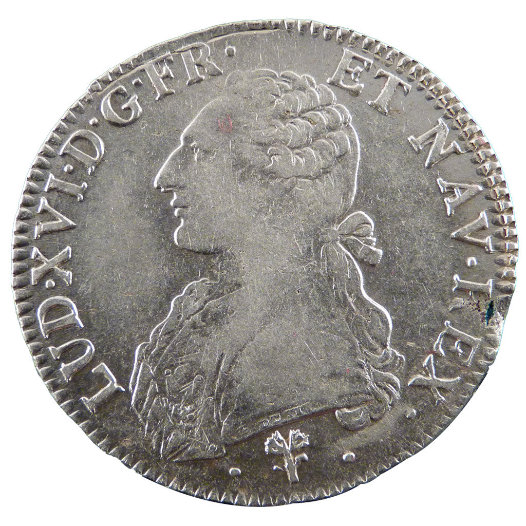 LOUIS XVI, Écu aux Branches d'Olivier
