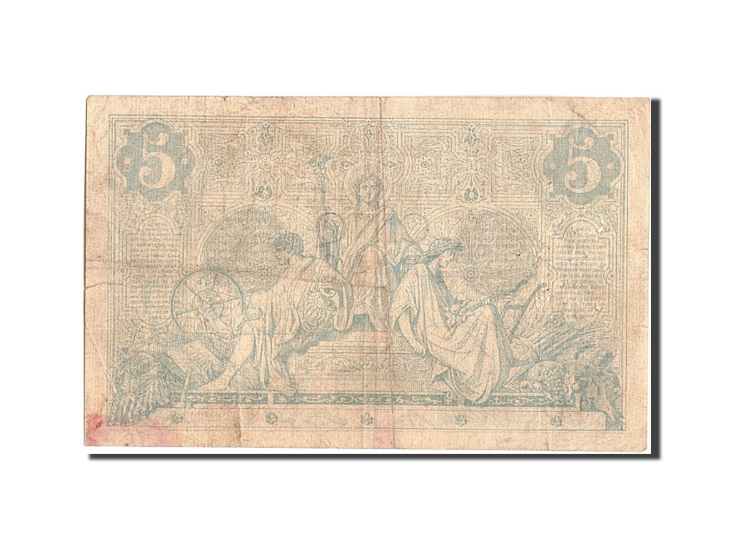 France, 5 Francs, 5 F 1871-1874 ''Noir'', 1873, KM:60, 1873-02-28, VF(20-25),...