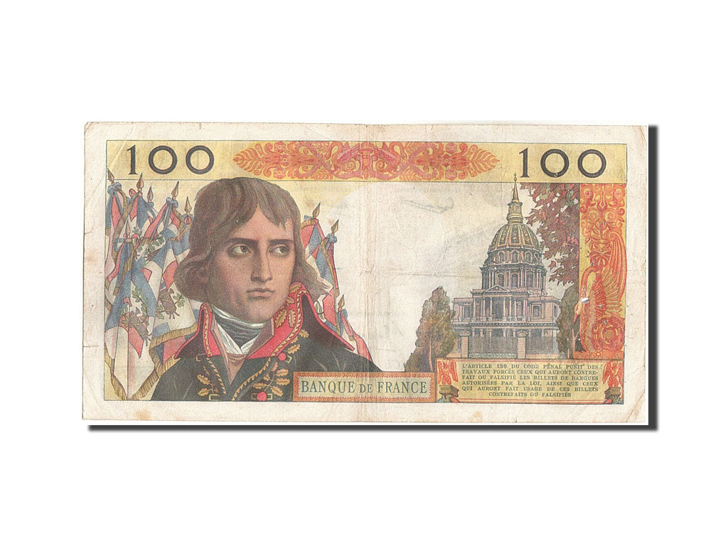 Frankreich, 100 Nouveaux Francs, 100 NF 1959-1964 ''Bonaparte'', 1959, KM:144...