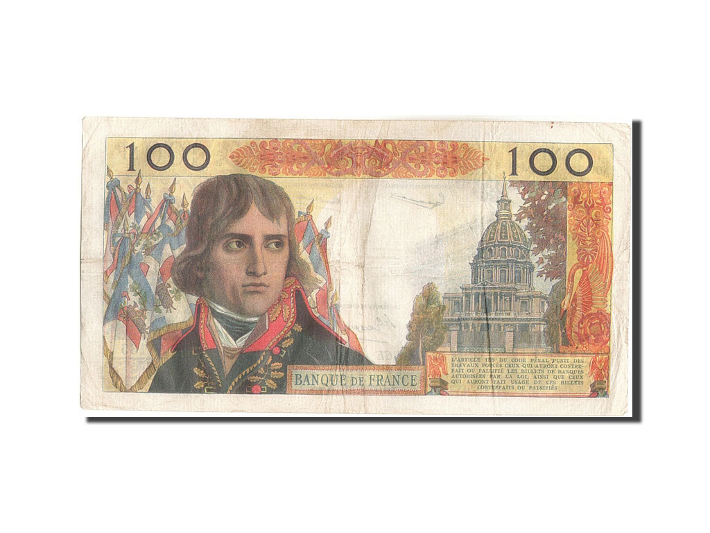 France, 100 Nouveaux Francs, 100 NF 1959-1964 ''Bonaparte'', 1961, KM:144a, 1...
