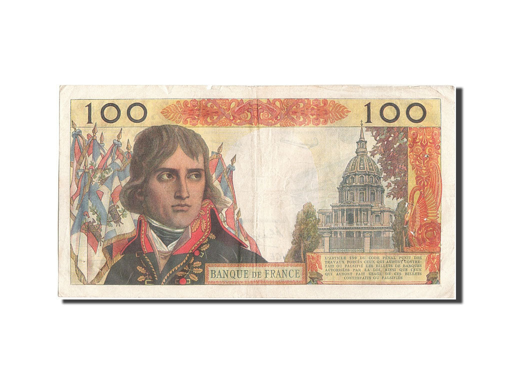 France, 100 Nouveaux Francs, 100 NF 1959-1964 ''Bonaparte'', 1962, KM:144a, 1...