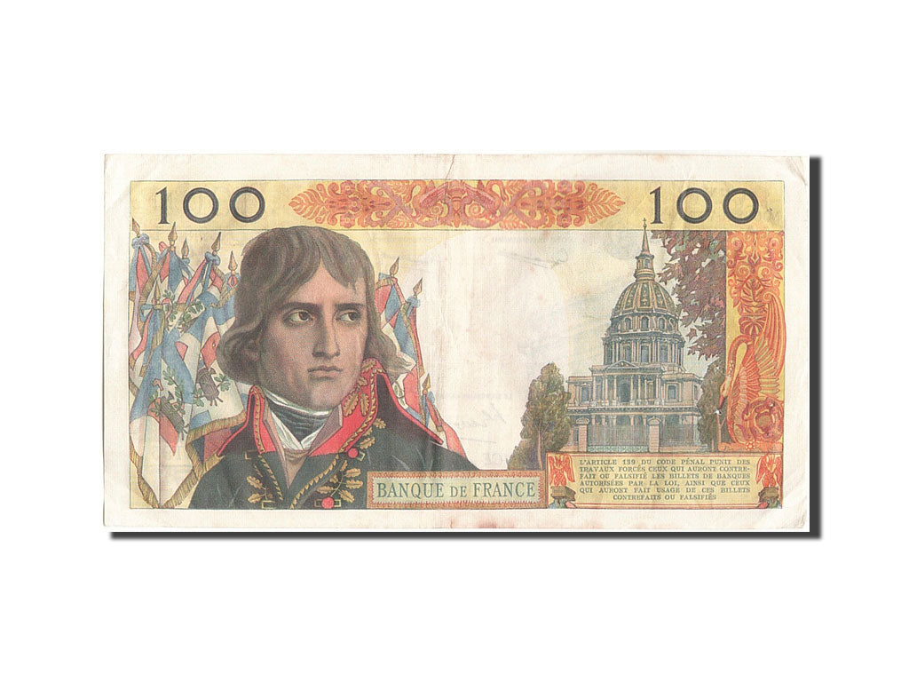 France, 100 Nouveaux Francs, 100 NF 1959-1964 ''Bonaparte'', 1962, KM:144a, 1...