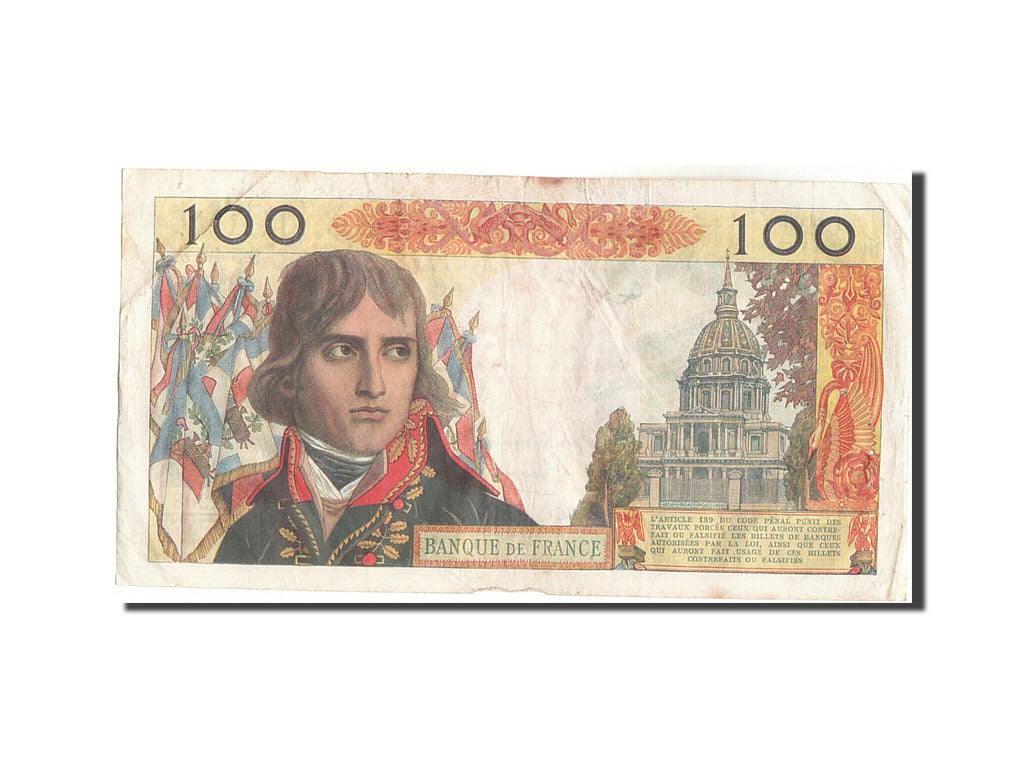 France, 100 Nouveaux Francs, 100 NF 1959-1964 ''Bonaparte'', 1962, KM:144a, 1...