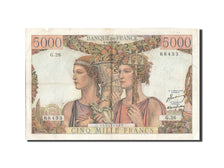 Frankreich, 5000 Francs, 5 000 F 1949-1957 ''Terre et Mer'', 1949, KM:131a, 1...