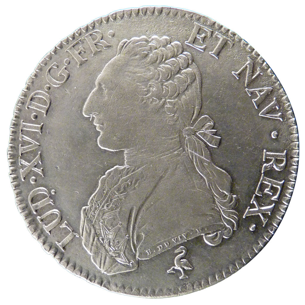 LOUIS XVI, Écu aux Branches d'Olivier