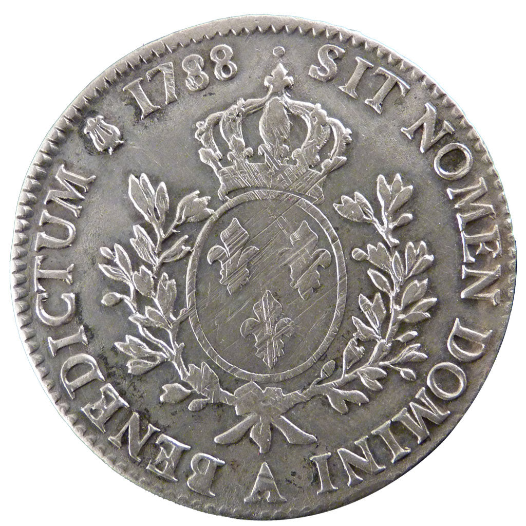 LOUIS XVI, Écu aux Branches d'Olivier