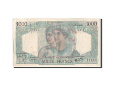 Banknote, France, 1000 Francs, 1 000 F 1945-1950 ''Minerve et Hercule'', 1945