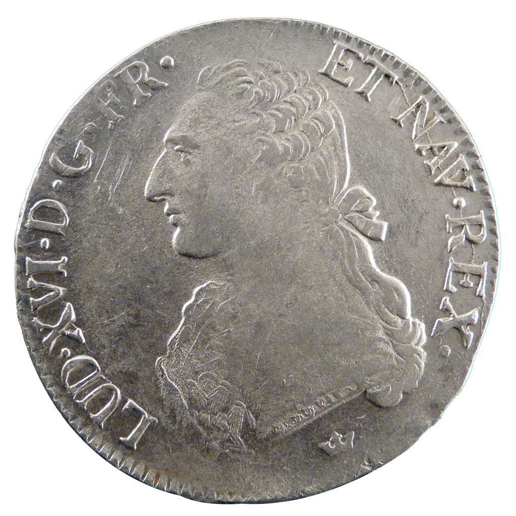 LOUIS XVI, Écu aux Branches d'Olivier
