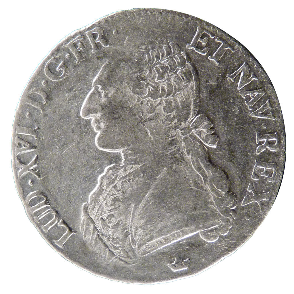 LOUIS XVI, Écu aux Branches d'Olivier