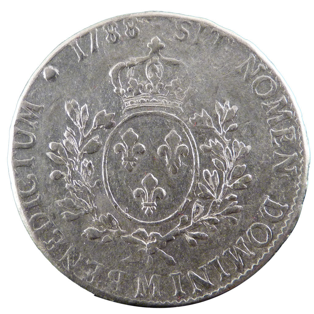 LOUIS XVI, Écu aux Branches d'Olivier