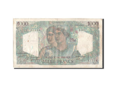 Banknote, France, 1000 Francs, 1 000 F 1945-1950 ''Minerve et Hercule'', 1948