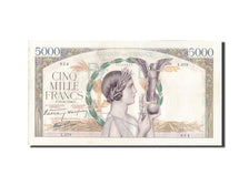 Billet, France, 5000 Francs, 5 000 F 1934-1944 ''Victoire'', 1939, 1939-10-12