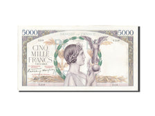 Billet, France, 5000 Francs, 5 000 F 1934-1944 ''Victoire'', 1939, 1939-09-21