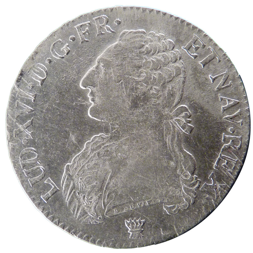 Francia, Louis XVI, Écu aux branches d'olivier, Ecu, 1789, Limoges, BB, Arge...