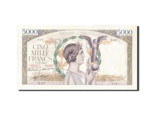 Banknote, France, 5000 Francs, 5 000 F 1934-1944 ''Victoire'', 1939, 1939-10-05