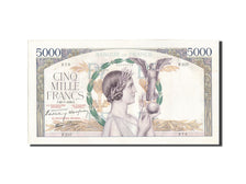 Frankreich, 5000 Francs, 5 000 F 1934-1944 ''Victoire'', 1939, KM:97a, 1939-0...