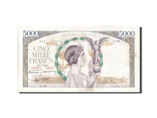 Biljet, Frankrijk, 5000 Francs, 5 000 F 1934-1944 ''Victoire'', 1939