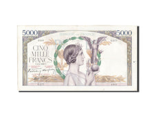 Billet, France, 5000 Francs, 5 000 F 1934-1944 ''Victoire'', 1939, 1939-05-04