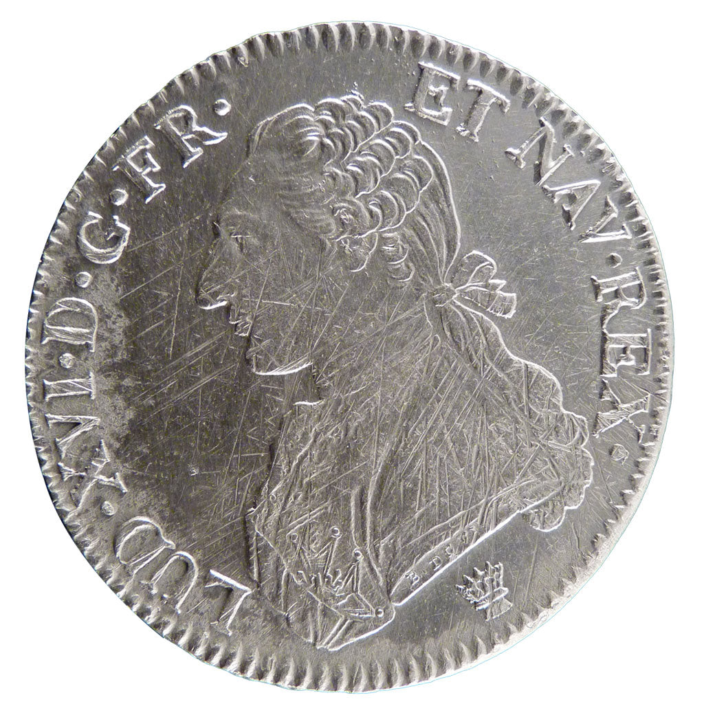 Francia, Louis XVI, Écu aux branches d'olivier, Ecu, 1789, Limoges, BB, Arge...