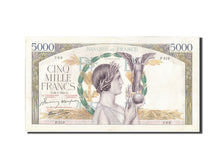 Banknot, Francja, 5000 Francs, Victoire, 1941, 1941-04-24, EF(40-45)