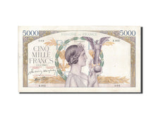 Biljet, Frankrijk, 5000 Francs, 5 000 F 1934-1944 ''Victoire'', 1942