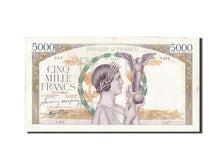 Banknote, France, 5000 Francs, 5 000 F 1934-1944 ''Victoire'', 1942, 1942-03-05