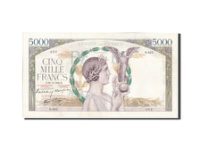 Billet, France, 5000 Francs, 5 000 F 1934-1944 ''Victoire'', 1940, 1940-12-26