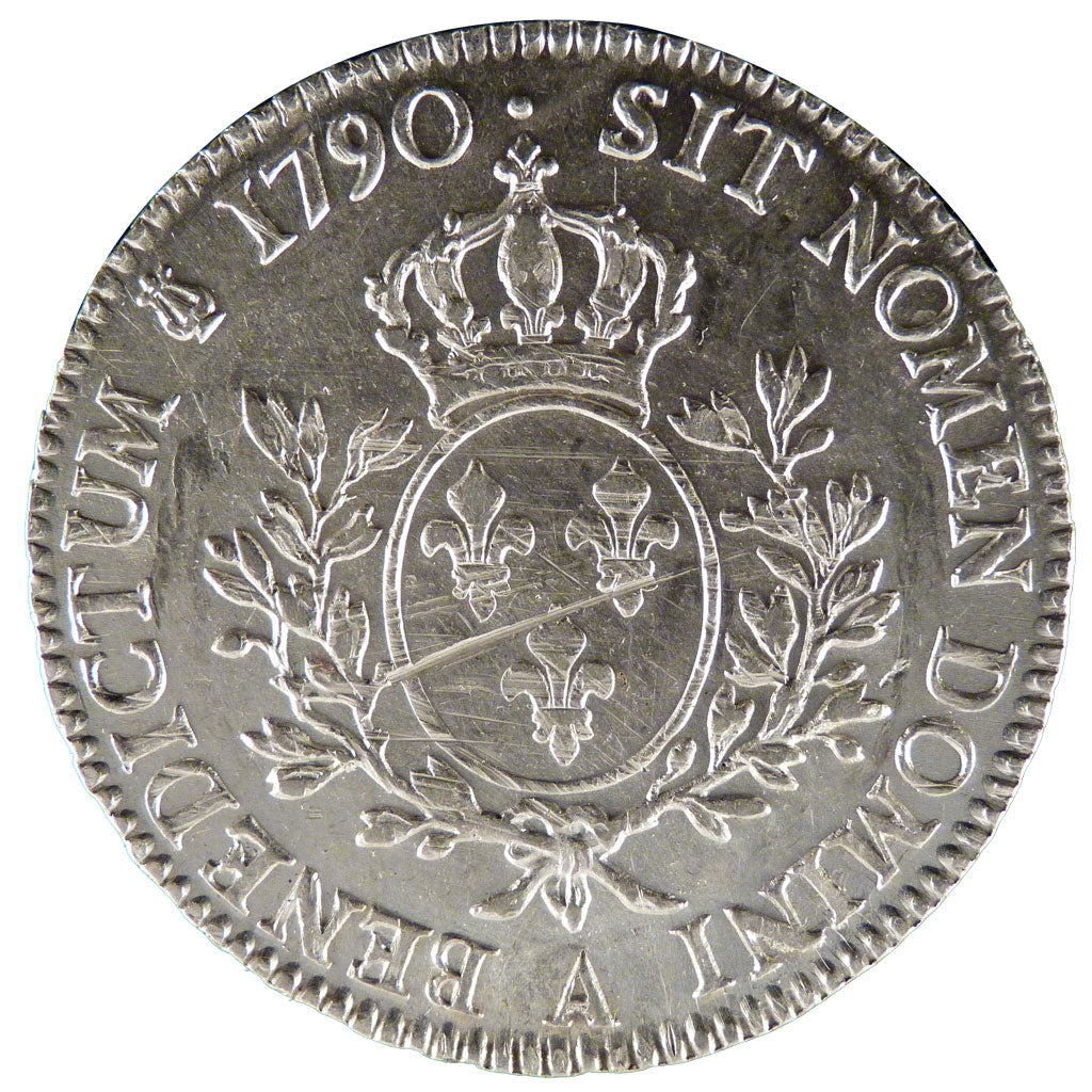 LOUIS XVI, Écu aux Branches d'Olivier