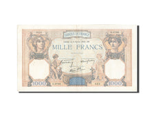 Banknot, Francja, 1000 Francs, Cérès et Mercure, 1940, 1940-02-08, EF(40-45)