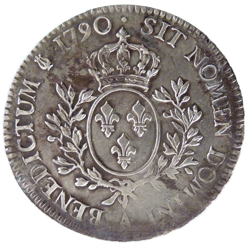 LOUIS XVI, Écu aux Branches d'Olivier