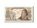 Banknot, Francja, 100 Nouveaux Francs on 10,000 Francs, 1955-1959 Overprinted