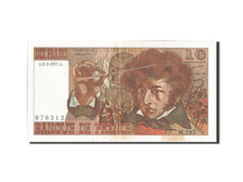 Geldschein, Frankreich, 10 Francs, 10 F 1972-1978 ''Berlioz'', 1977, 1977-03-03