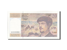 Frankreich, 20 Francs, 20 F 1980-1997 ''Debussy'', 1993, KM:151g, 1993, UNZ-,...