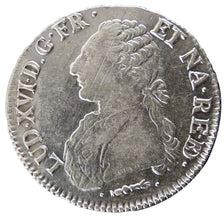 FRANCE, Écu de Béarn aux branches d'olivier, ECU, 1781, Pau, KM #572, AU(50-53),