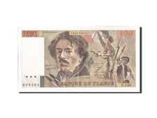 France, 100 Francs, 100 F 1978-1995 ''Delacroix'', 1989, KM:154d, 1989, VF(30...