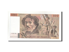 Banconote, Francia, 100 Francs, 100 F 1978-1995 ''Delacroix'', 1993, 1993, SPL-