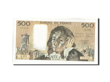France, 500 Francs, 500 F 1968-1993 ''Pascal'', 1992, 1992-01-02, KM:156i, TT...