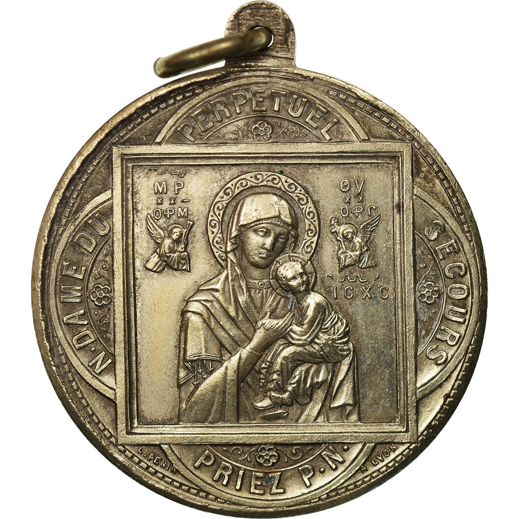 França, Medal, Notre-Dame du Perpétuel Secours, Crenças e religiões, Penin