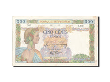 Banconote, Francia, 500 Francs, 500 F 1940-1944 ''La Paix'', 1943, 1943-01-07