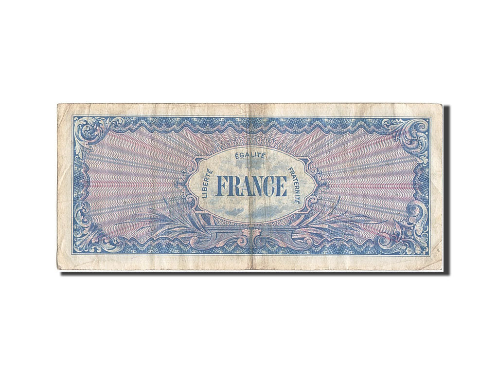 Frankreich, 100 Francs, 1945 Verso France, 1944, KM:123b, 1944, S, Fayette:VF...